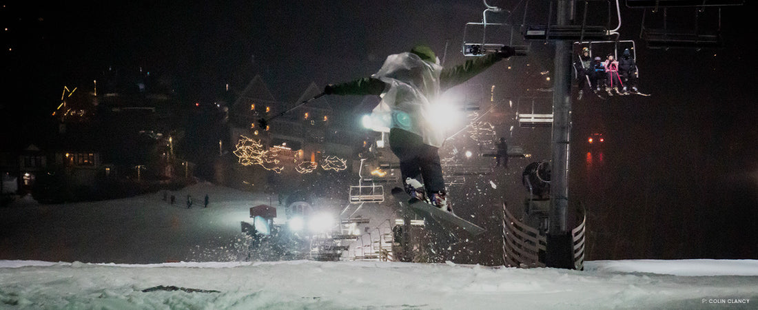 The trash bags buzzed like a pair of two-stroke engines. Photo: Colin Clancy