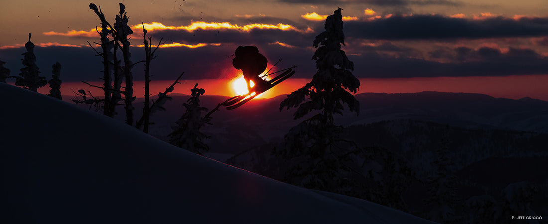 Sam Kuch takes “riding into the sunset” to new heights. Photo: Jeff Cricco