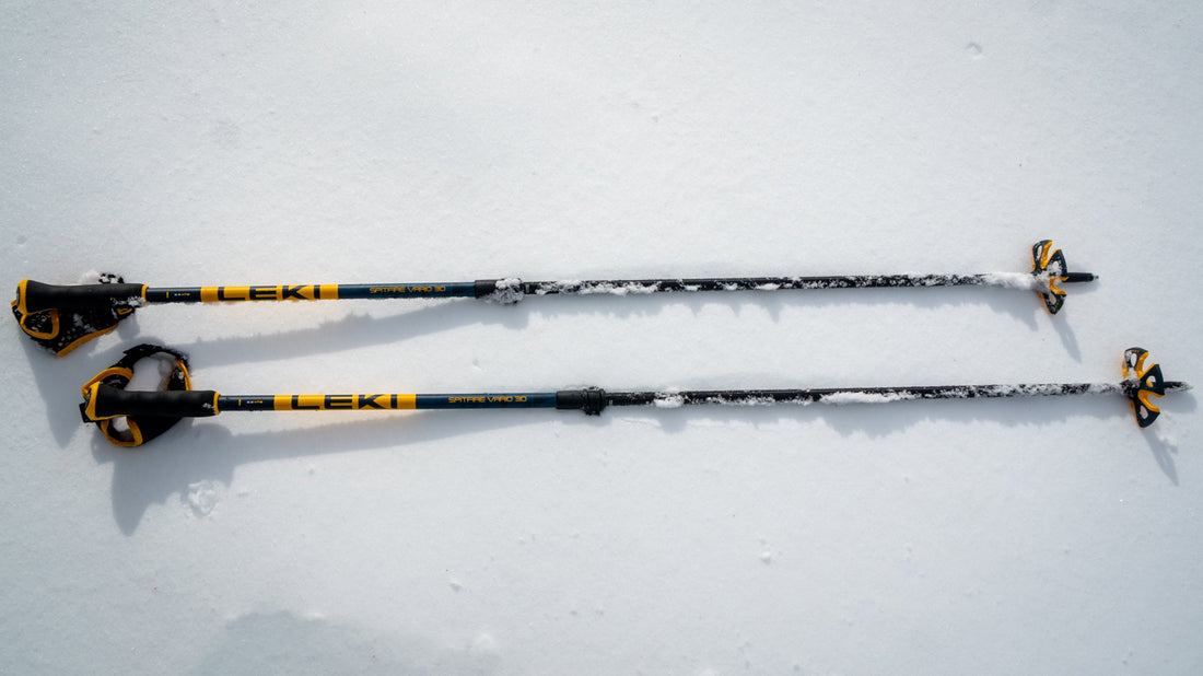 LEKI SPITFIRE VARIO 3D SKI POLES