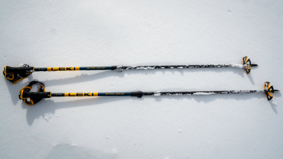 LEKI SPITFIRE VARIO 3D SKI POLES