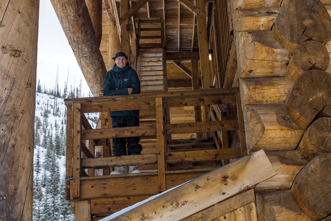 “Craig Murray at Chatter Creek Lodge, BC, in the spring of 2024 while filming with Matchstick Productions
