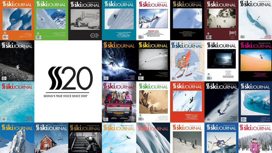 Various covers from The Ski Journal