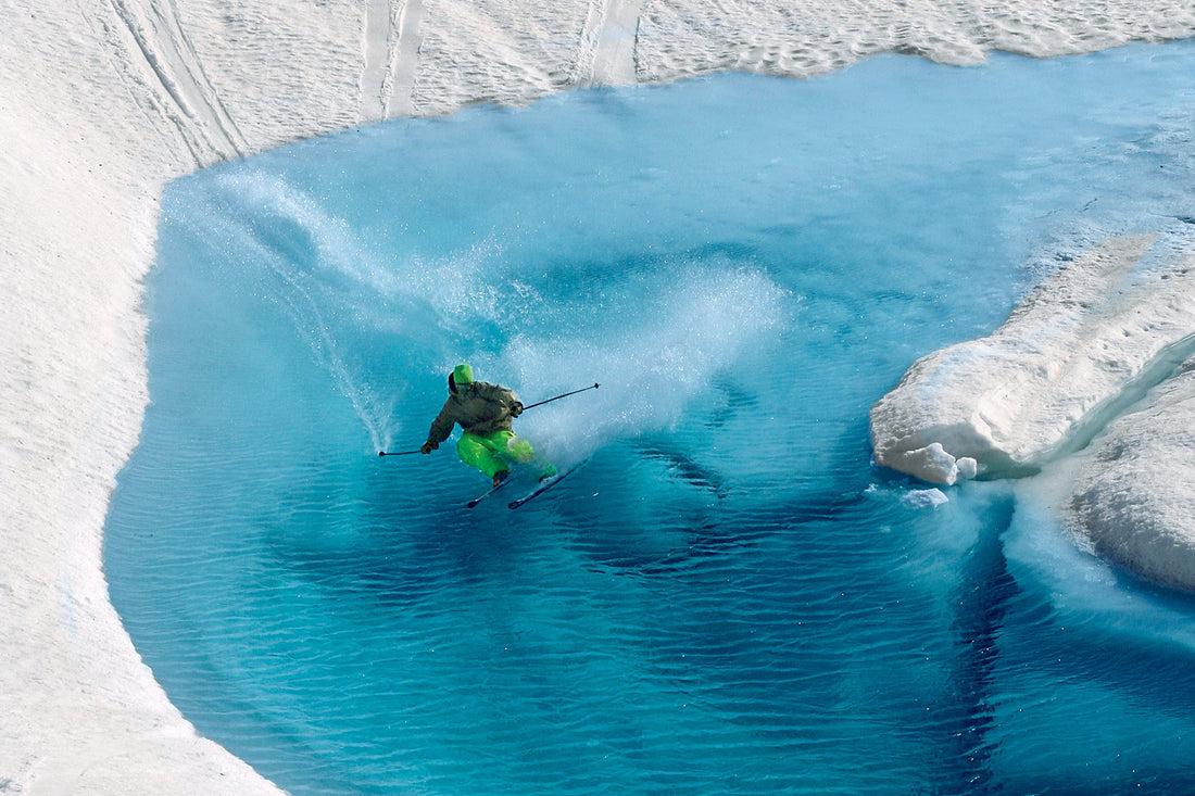 Skier: Erik Naess. Photo: Daniel Tengs. Location: Folgefonna, Norway 