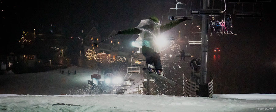 The trash bags buzzed like a pair of two-stroke engines. Photo: Colin Clancy