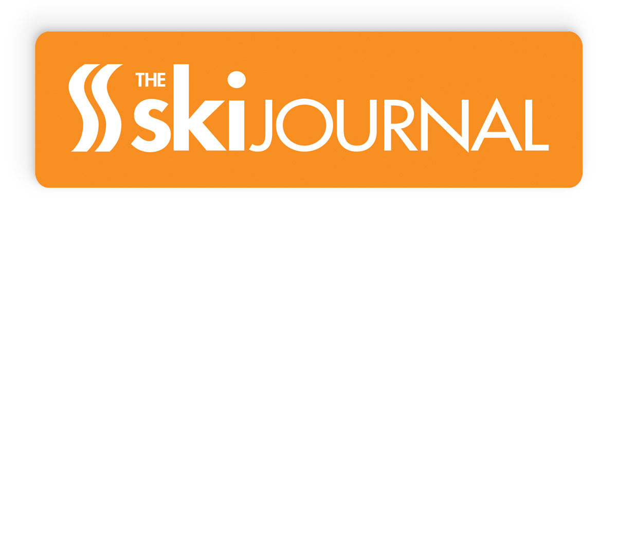 TSKJ Weatherproof Orange Sticker